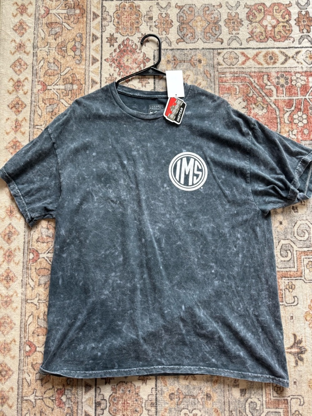 Indy 500 Tee - Washed Black